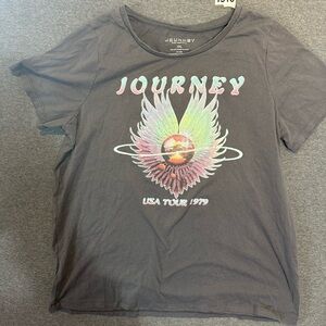 Journey Graphic Tee - Charcoal